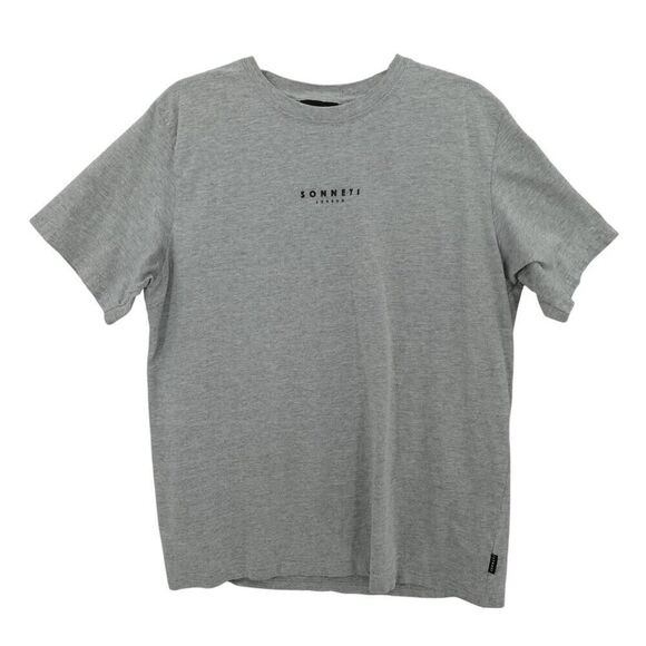 Sonneti XL Gray T-Shirt Men's Crew Neck - Picture 1 of 8